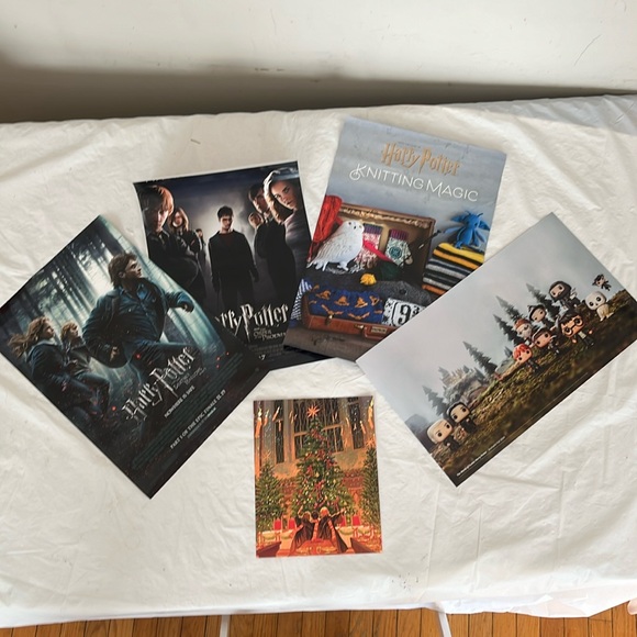 Harry Potter 5 movie posters Phoenix, Deathly Hallow Magic 11.5x17 etc - Picture 2 of 16